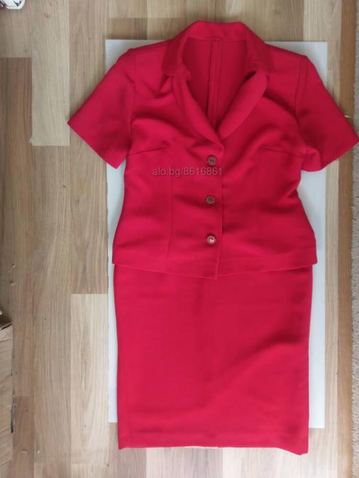 Костюм, жакет  пола, от креп-жоржет