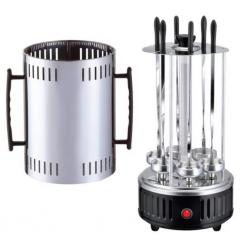 Електрическа скара за барбекю с 6 вертикални шиша  1000w, автоматично