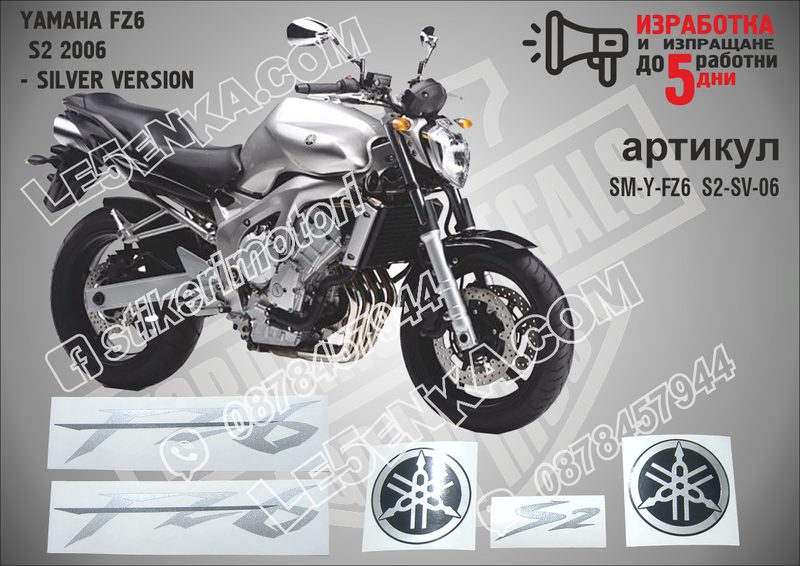 Yamaha FZ6 S2 2006 - Silver Version