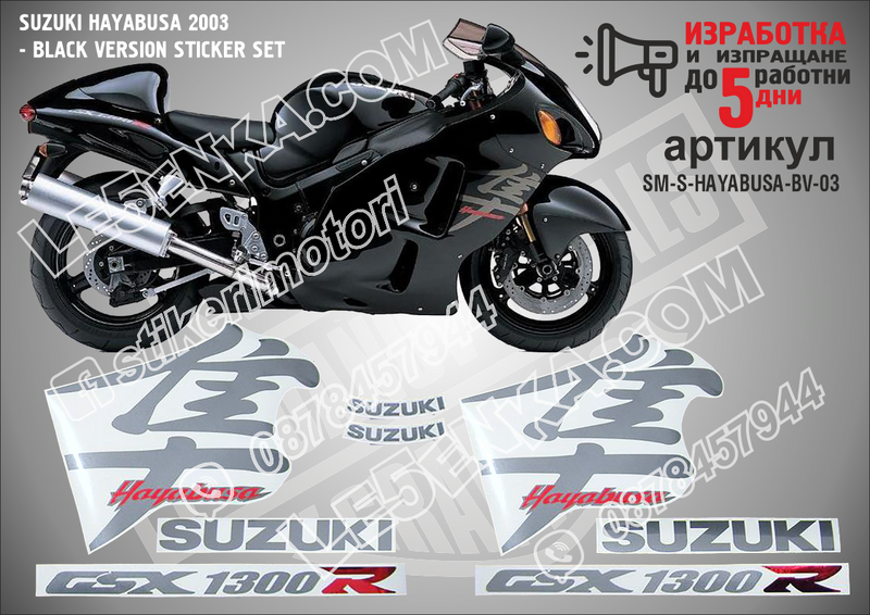 Suzuki Hayabusa 2003 - Black Version
