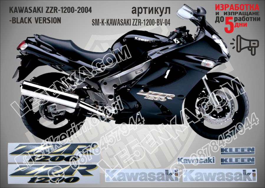 ZZR 1200 - 2004 Black Version