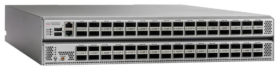 Cisco N3k-c3164q-40ge 64 Qsfp 2RU 2x N9k-pac-1200w