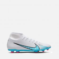 Намаление Футболни обувки калеври Nike Superfly 9 Club FG MG White