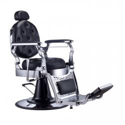 Бръснарски стол Ancest Cromo - черен