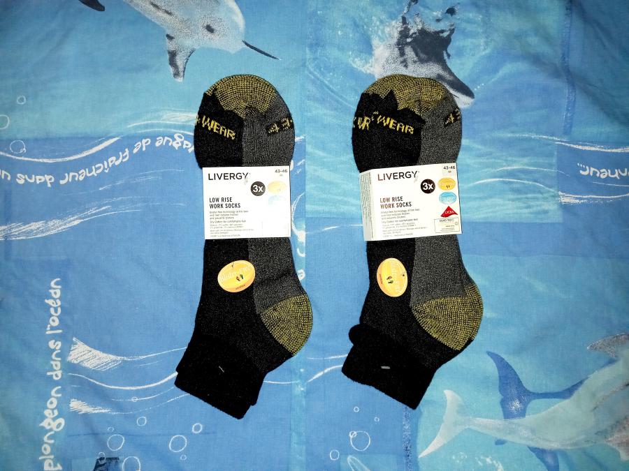 Пакети къси работни чорапи Livergy