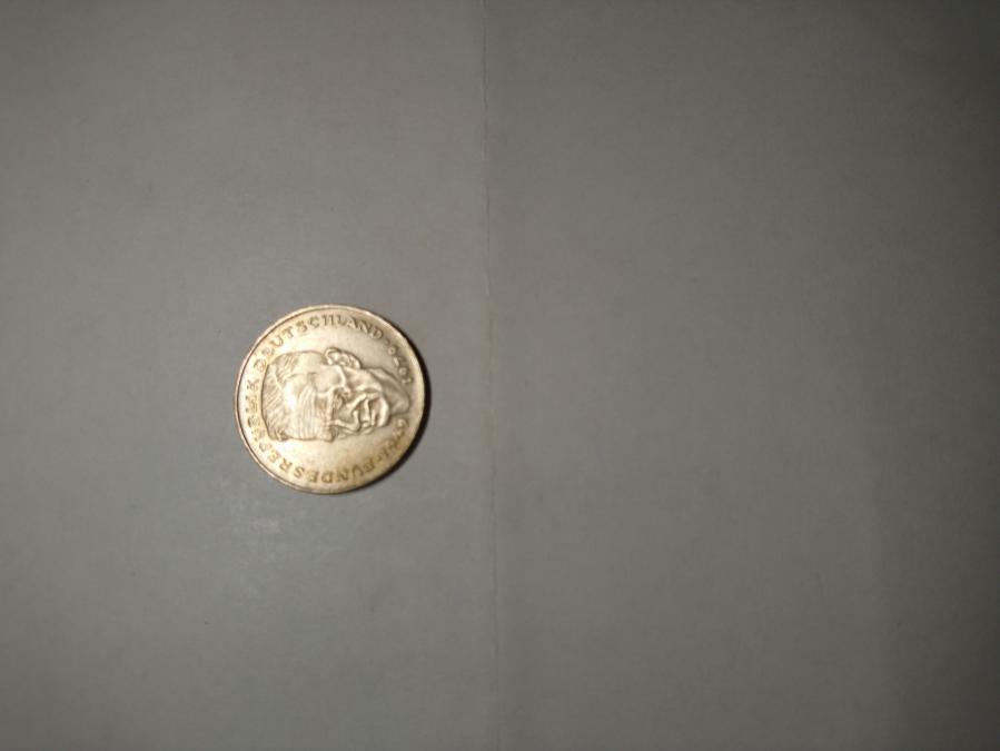 Монета 2 марки 1992 г Фрг.