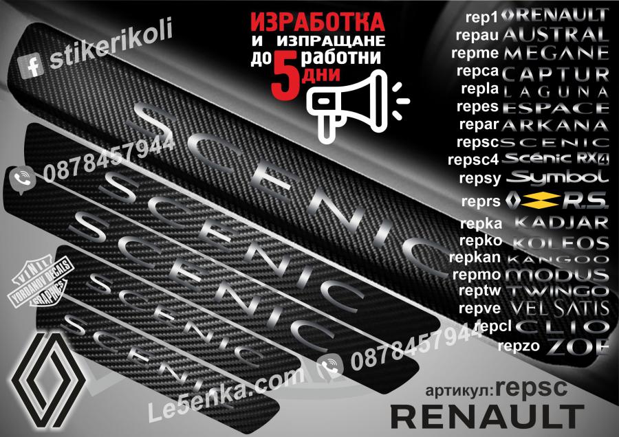 Renault Scenic прагове от карбон