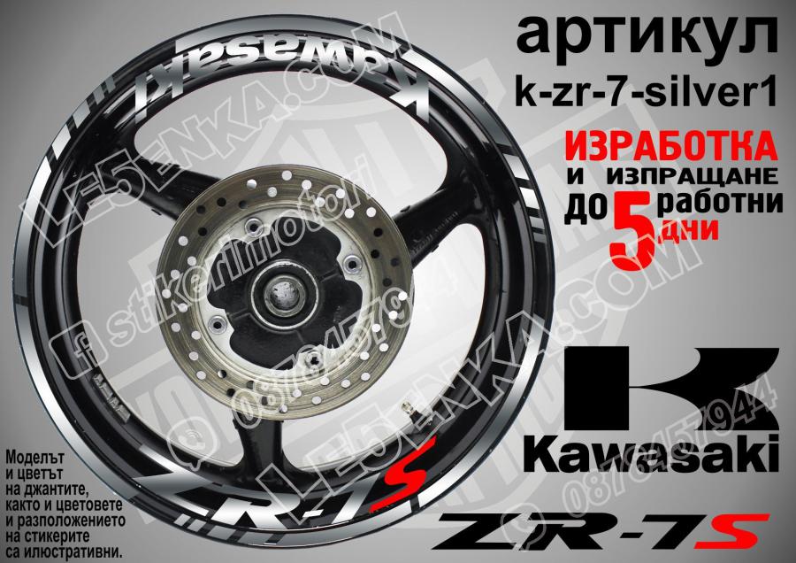 Kawasaki Zr-7s Silver