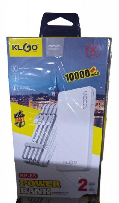 Преносима батерия Klgo Kp-65,10000mah