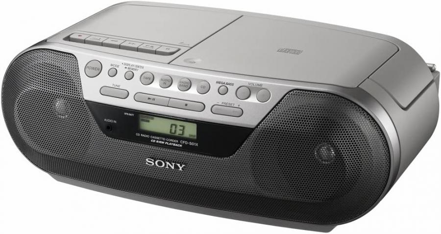 Sony Cfds05 CD Radio Cassette Boombox 2009