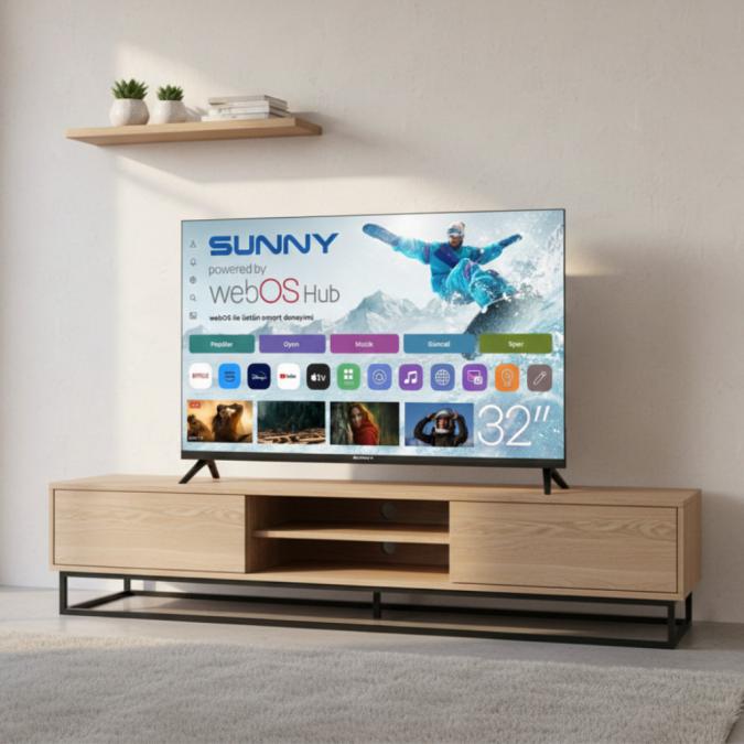 Sunny 32 Smart LED TV с Webos и тройна тунер система