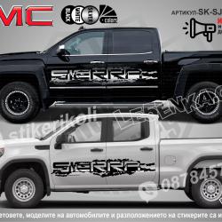GMC Sierra стикери