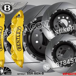 Bentley надписи за капаци на спирачни апарати