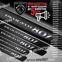 Peugeot 807 прагове от карбон