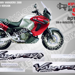 Honda XL 1000v Varadero 2000 - RED Silver Version