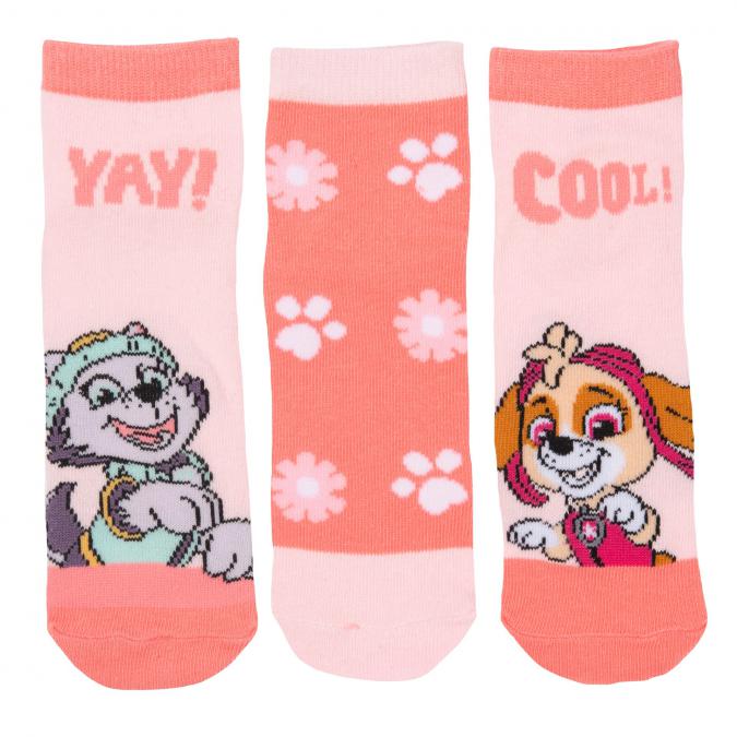 Комплект от 3 чифта чорапи за момиче пес Патрул