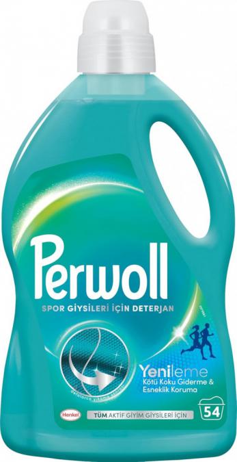 Perwoll Sport  течен гел за цветно пране с Deo-tech