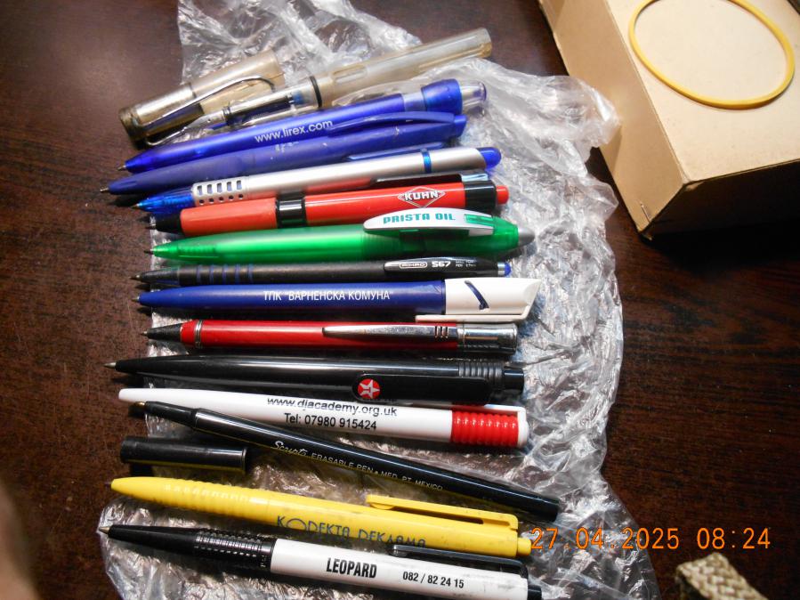 Pens - 25 years collection - 100 pieces
