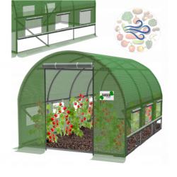 Градинска оранжерия 3 сегментова с допълнителна вентилация 3 х 2 х 2м