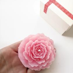 Декоративни свещи рози от 4 бр.