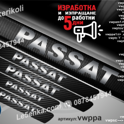 Volkswagen Passat прагове от карбон
