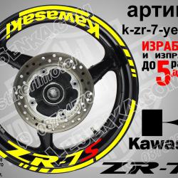 Kawasaki Zr-7s Yellow