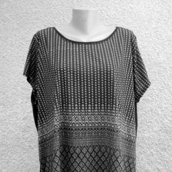 4XL Нова блуза Gina Benotti в черно и бяло