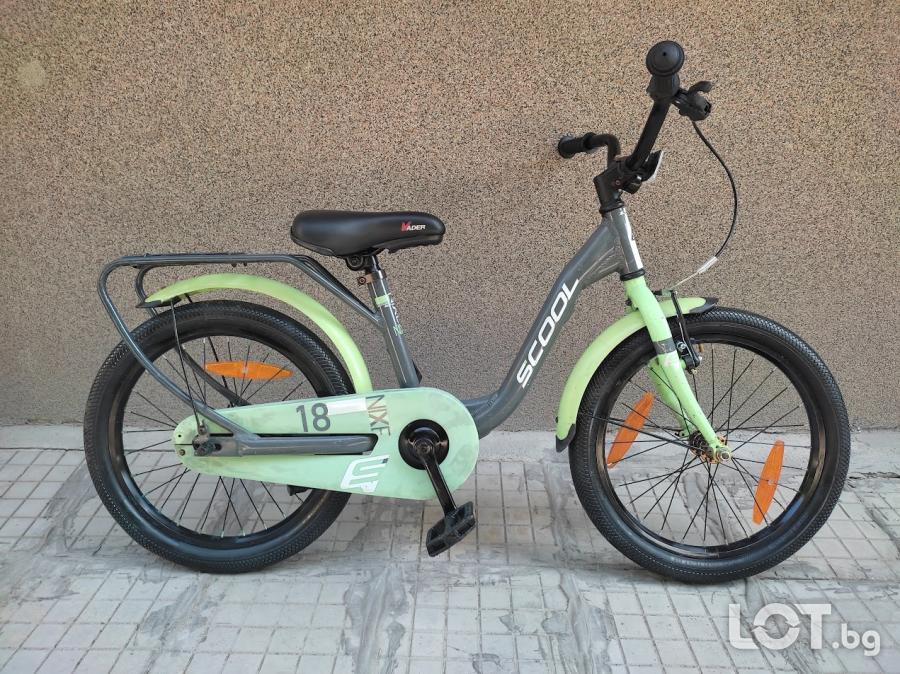 Продавам колела внос от Германия алуминиев детски велосипед Scool 18 ц