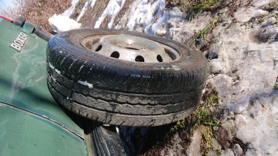 Резервна гума пежо боксер 230 244