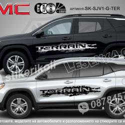GMC Terrain стикери