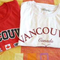 Тениски с щампа Vancouver - р-р L G и M L