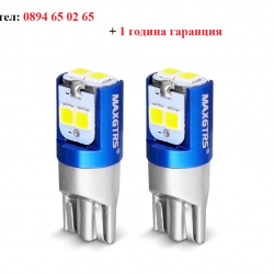 Лед LED диодни крушки за габарити. W5W T10