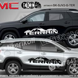 GMC Terrain Mountain стикери