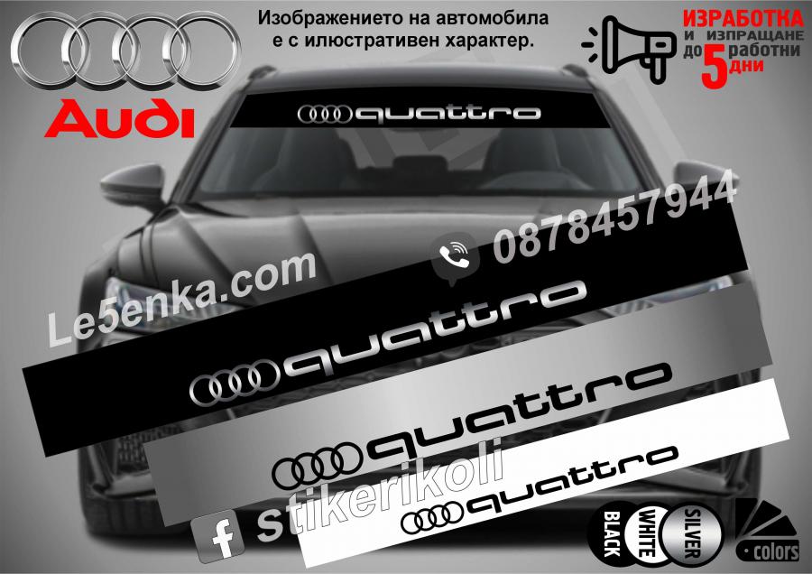 Сенник Audi Quattro