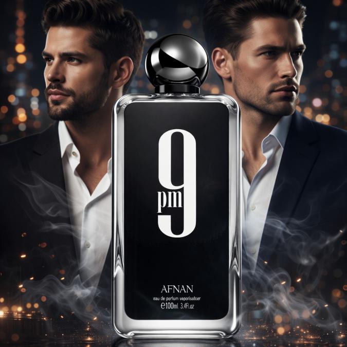 Мъжки парфюм Afnan 9PM - Интензивен амброво-пикантен мъжки аромат с гу