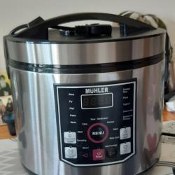 Продавам спешно неизползван ел. мултикукър Muhler Mlc-5020, 930w, 5L,