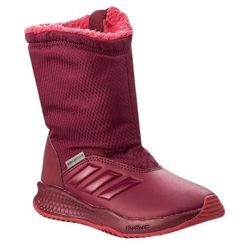 Намаление Зимни спортни обувки Adidas Rapida Snow Бордо