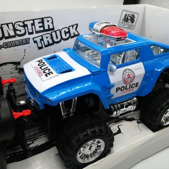 Полицейски джип с радиоуправление 4x4 Monster Truck