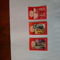 Серия от 3 пощенски марки от Ссср 1980 г.