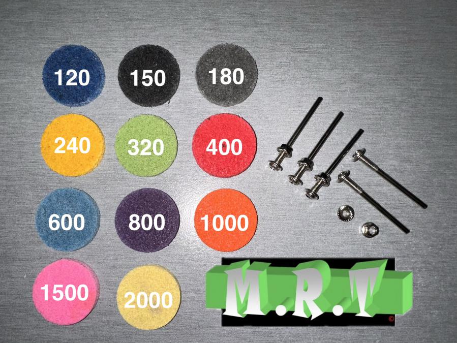 11бр абразивни полиращи дискове