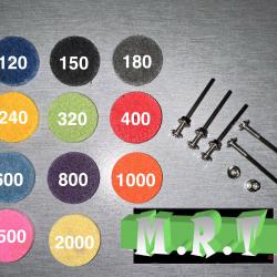 11бр абразивни полиращи дискове