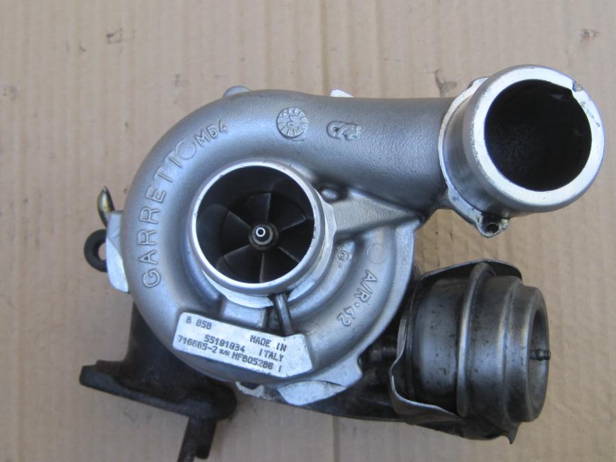 Турбо 55191934 за Alfa Romeo GT 937 1.8 TS 2003 - 2010 147 GT 1.9