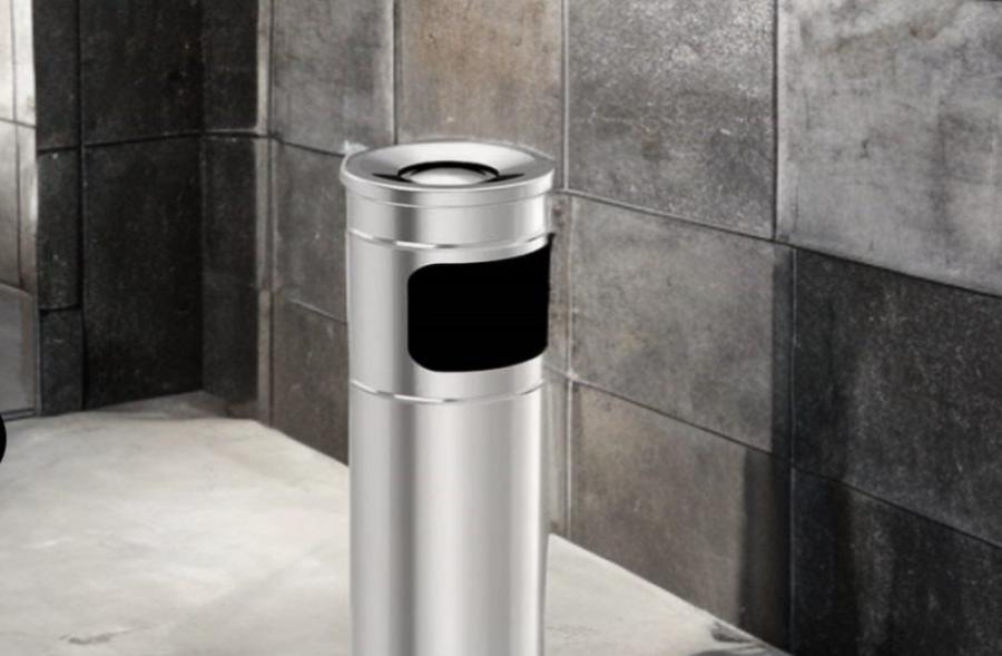 Пепелник колона Vinoks 763400, 22см. 26см 28см., инокс