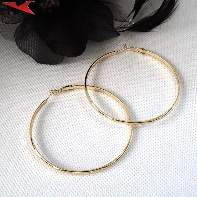 Обеци с 14К златно покритие