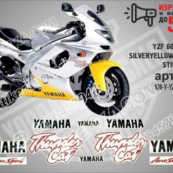 Yamaha YZF 600r 1996 - Silver Yellow Version