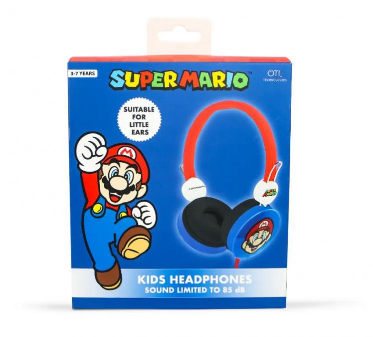 Оригинални детски слушалки Super Mario  Супер Марио