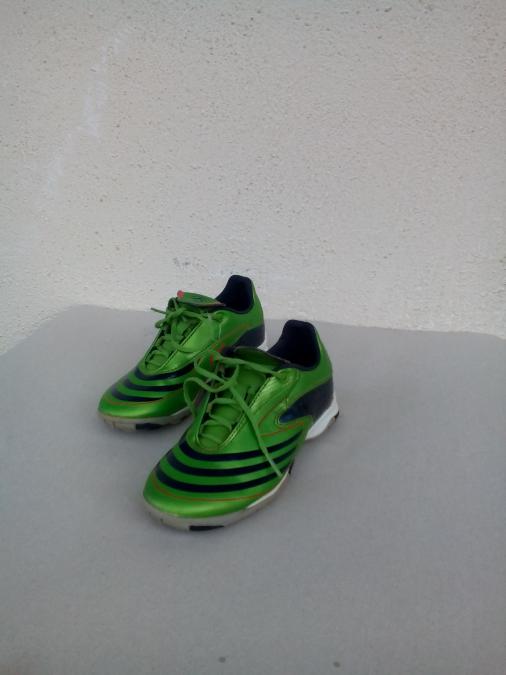 Детски лачени маратонки футболни обувки Adidas F10