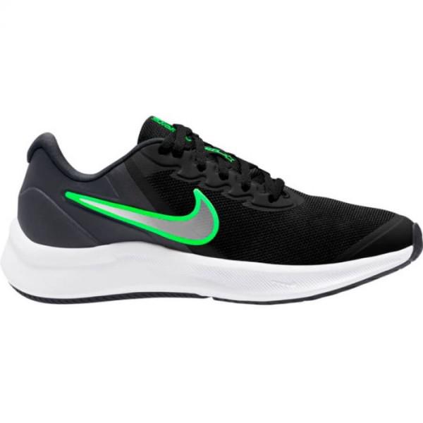 Намаление Спортни обувки Nike Star Runner Черно със зелен акцент