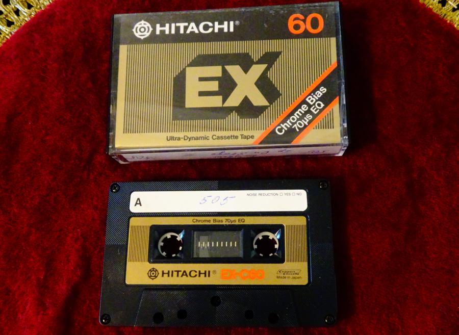 Hitachi Ex-c60 аудиокасета с Rainbow.
