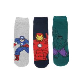 Чорапи за момче Marvel Avengers - комплект от 3 чифта